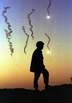 A soldier of the RAF 11 Regiment Number 11 Regiment ground troops have been deployed to A soldier of the RAF 11 Regiment Number 11 Regiment ground troops have been deployed to