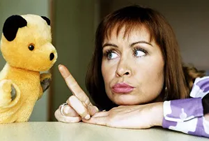 Sooty and Television Presenter Sian Lloyd June 1997 Celebrating Sooty' Sooty and Television Presenter Sian Lloyd June 1997 Celebrating Sooty'