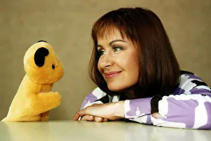 Sooty and Television Presenter Sian Lloyd June 1997 Celebrating Sooty' Sooty and Television Presenter Sian Lloyd June 1997 Celebrating Sooty'
