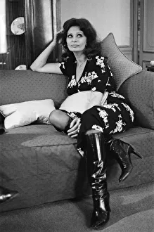 Sophia Loren who is in London to promote her latest book, pictured in her hotel suite Sophia Loren who is in London to promote her latest book, pictured in her hotel suite