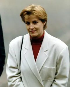 Sophie Rhys Jones girlfriend of Prince Edward December 1993 Sophie Rhys Jones girlfriend of Prince Edward December 1993