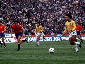 Spain v Brazil World Cup 1978 football Renaldo Spain v Brazil World Cup 1978 football Renaldo