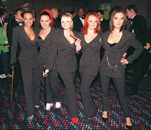 Spice Girls Mel B Mel C Emma Bunton Geri Halliwell and Victoria Adams attend the premiere Spice Girls Mel B Mel C Emma Bunton Geri Halliwell and Victoria Adams attend the premiere