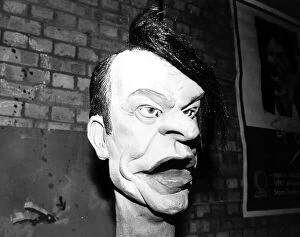 Images Dated 16th June 1984: Spitting Image TV programme June 1984 David Owen Spitting Image puppet A©mirrorpix