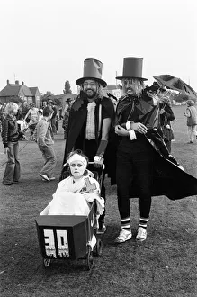 Sponsored Pram Race, Theale, West Berkshire, England, October 1980 Sponsored Pram Race, Theale, West Berkshire, England, October 1980