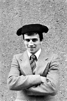Sport: Boxing: Boxer Charlie Magri poses wearing a matador's hat Sport: Boxing: Boxer Charlie Magri poses wearing a matador's hat