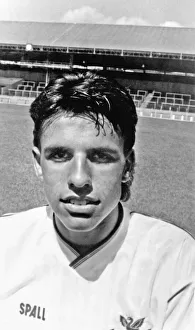 Sport - Football - Swansea City - Chris Coleman - c.1990 - Western Mail and Echo Ltd Sport - Football - Swansea City - Chris Coleman - c.1990 - Western Mail and Echo Ltd