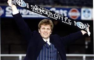 Sport - Football - Swansea City FC - Manager Jan Molby - 1996 - Western Mail Sport - Football - Swansea City FC - Manager Jan Molby - 1996 - Western Mail