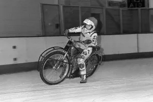 Sport Motorcycles Ice Speedway January 1988 at Telford ice rink Sport Motorcycles Ice Speedway January 1988 at Telford ice rink