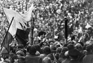 Sport - Rugby - Wales v Ireland - Wales win triple crown - 13th March 1971 - Barry John Sport - Rugby - Wales v Ireland - Wales win triple crown - 13th March 1971 - Barry John