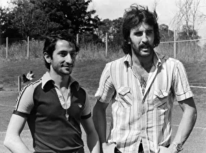 Spurs two Argentinian players Osvaldo Ardiles and Ricardo Villa pictured at Spurs Spurs two Argentinian players Osvaldo Ardiles and Ricardo Villa pictured at Spurs