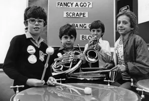 The St Helens education department music stand at the St Helens show The St Helens education department music stand at the St Helens show