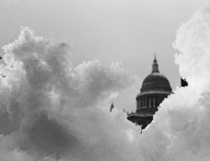 St Pauls Cathedral in London is surrounded in snow and ice St Pauls Cathedral in London is surrounded in snow and ice