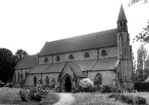 St. Thomas Church, The Butts, Coventry. 19th July 1972 St. Thomas Church, The Butts, Coventry. 19th July 1972
