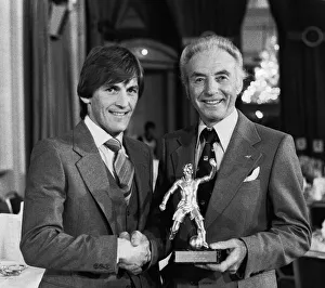 Stanley Matthews presents Kenny Dalglish with The Footballer of the year Award Stanley Matthews presents Kenny Dalglish with The Footballer of the year Award