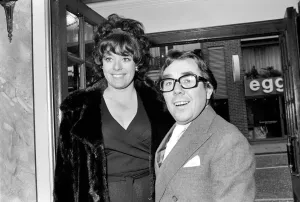 Stars arrive at the Comedy Theatre Haymarket, for the first night showing of the play The Stars arrive at the Comedy Theatre Haymarket, for the first night showing of the play The