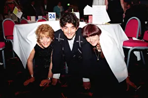 Stars of British soaps Eastenders and Coronation Street celebrate the gala charity Stars of British soaps Eastenders and Coronation Street celebrate the gala charity