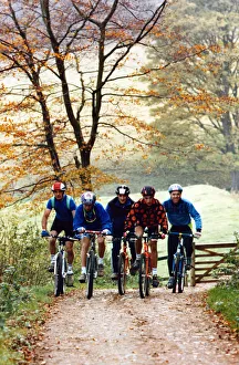 State of the art cyclists - members of the Cleveland Mountain Bike Club take to State of the art cyclists - members of the Cleveland Mountain Bike Club take to