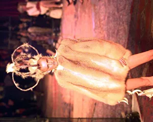 Stella Tennant Model at Paris Fashion Show 1997 wearing Givenchy fashions Stella Tennant Model at Paris Fashion Show 1997 wearing Givenchy fashions