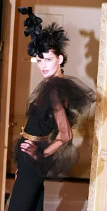 STELLA TENNANT MODELS CHANEL AT PARIS COUTURE STELLA TENNANT MODELS CHANEL AT PARIS COUTURE
