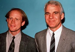 Steve Martin and Ron Howard 1989 star and director of film Parenthood Steve Martin and Ron Howard 1989 star and director of film Parenthood