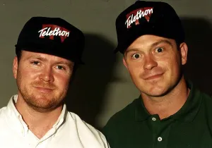 Steve McFadden actor left with his co star Ross Kemp from Eastenders soap opera Steve McFadden actor left with his co star Ross Kemp from Eastenders soap opera