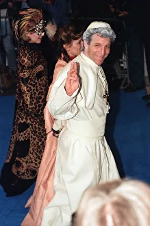 Steve Wyatt arriving at Elton John's 50th birthday party at Hammersmith Palais Steve Wyatt arriving at Elton John's 50th birthday party at Hammersmith Palais