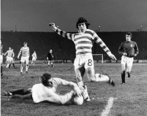 Stewart Kennedy Rangers goalkeeper makes a fine save as he dives to save the ball at Stewart Kennedy Rangers goalkeeper makes a fine save as he dives to save the ball at