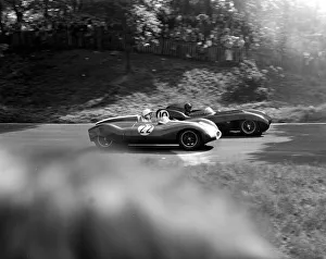 Stirling Moss Formula One Motor Racing Driver at the Crystal Palace race Meeting Stirling Moss Formula One Motor Racing Driver at the Crystal Palace race Meeting