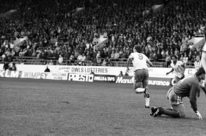 Stoke 0 v. Liverpool 1. November 1984 MF18-11-034 Stoke 0 v. Liverpool 1. November 1984 MF18-11-034