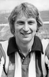 Stoke City footballer Denis Smith. August 1974 Stoke City footballer Denis Smith. August 1974