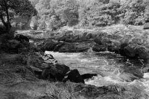 The Strid, Bolton Abbey, North Yorkshire. September 1971 The Strid, Bolton Abbey, North Yorkshire. September 1971