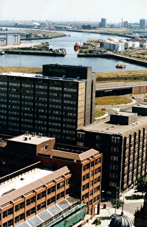 This striking photograph of central Middlesbrough spotlight the old railway dock This striking photograph of central Middlesbrough spotlight the old railway dock