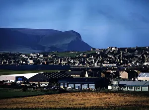 Stromness with Orkney Fisherman's Society new factory in the foreground Stromness with Orkney Fisherman's Society new factory in the foreground