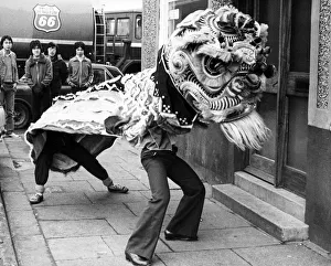 Students from Sunderland Polytechnic danced through the streets of Langley Park in a Students from Sunderland Polytechnic danced through the streets of Langley Park in a