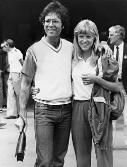 Sue Barker and Cliff Richard walking arm in arm during Wimbledon tournament - June 1983 Sue Barker and Cliff Richard walking arm in arm during Wimbledon tournament - June 1983