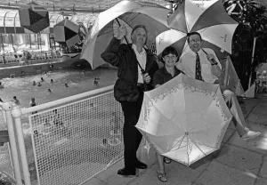 The Suncentre staff (Left to Right) Eddie Friis Smith, Angie Lloyd The Suncentre staff (Left to Right) Eddie Friis Smith, Angie Lloyd