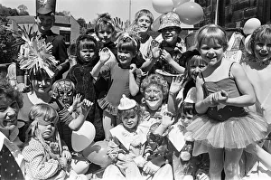 Sunday school children and their circus theme joined carnival time in Holmfirth as Sunday school children and their circus theme joined carnival time in Holmfirth as