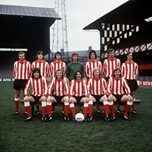 Sunderland Football Team 1973 Back Row Ron Sunderland Football Team 1973 Back Row Ron