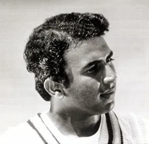 Sunil Gavaskar Indian Cricketer - cira July 1982 Sunil Gavaskar Indian Cricketer - cira July 1982