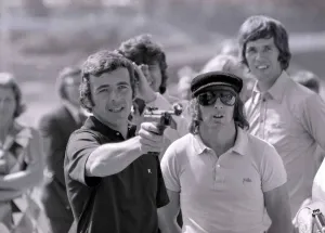 Superstars TV Programme August 1973 Tony Jacklin, Jackie Stewart Superstars Superstars TV Programme August 1973 Tony Jacklin, Jackie Stewart Superstars