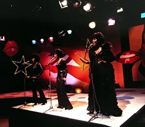 The Supremes - Pop Group seen here during rehearsals for the BBC television The Supremes - Pop Group seen here during rehearsals for the BBC television