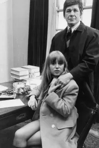 Susan George and Charles Bronson during filming together - 19th February 1969 Susan George and Charles Bronson during filming together - 19th February 1969