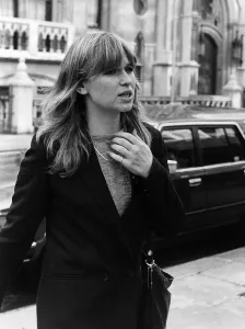 Susan Penhaligon actress at the law courts Susan Penhaligon actress at the law courts