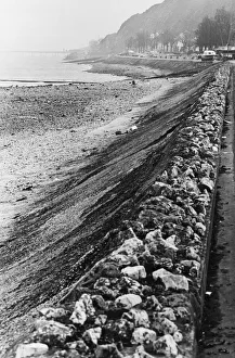 Swansea Bay. The tide is out in Swansea Bay. 31st December 1972 Swansea Bay. The tide is out in Swansea Bay. 31st December 1972