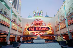 Taj Mahal, the casino owned by Donald Trump in Atlantic City, USA Taj Mahal, the casino owned by Donald Trump in Atlantic City, USA