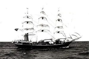 Tall Ships Race 1986 Georg Stage is a three masted full-rigged ship Tall Ships Race 1986 Georg Stage is a three masted full-rigged ship
