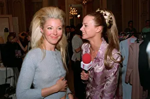 Tamara Beckwith TV Presenter April 98 Being intervied by live tv' Tamara Beckwith TV Presenter April 98 Being intervied by live tv'