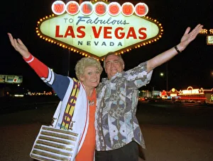 Bill Tarmey and Liz Dawn during film break Las Vegas 1997 Bill Bill Tarmey and Liz Dawn during film break Las Vegas 1997 Bill