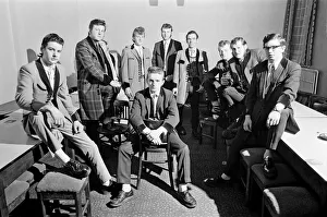 Teddy Boys. Picture taken in the Manchester area in 1975 Teddy Boys. Picture taken in the Manchester area in 1975